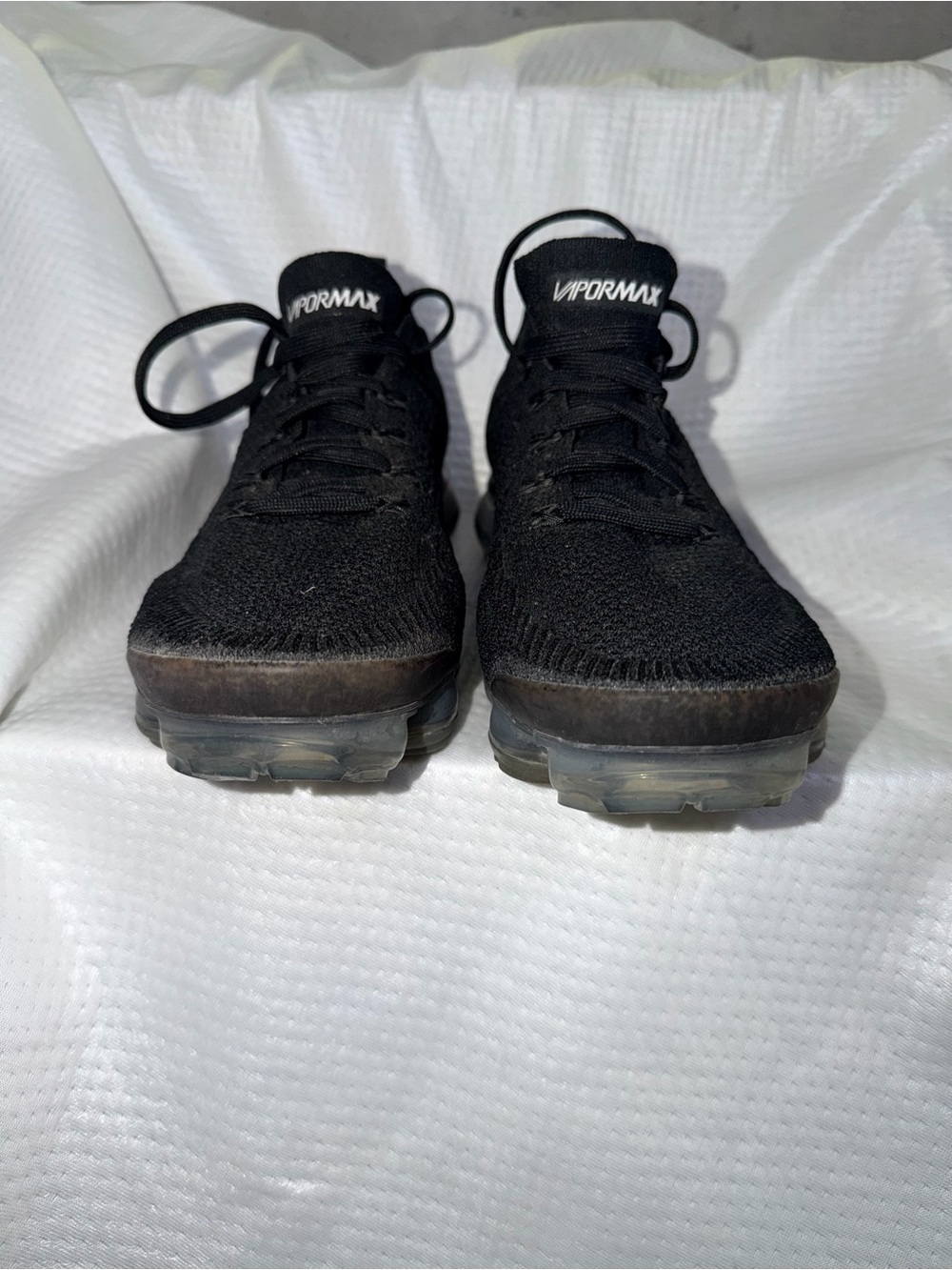 Nike Air VaporMax Flyknit 1 "Black White" (Style Code: 849558-011) - Picture 7 of 9